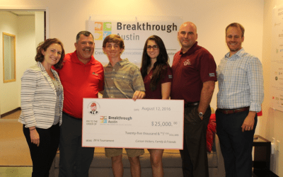 Kenneth Vickers Memorial Golf Tournament raises $25,000 for Breakthrough